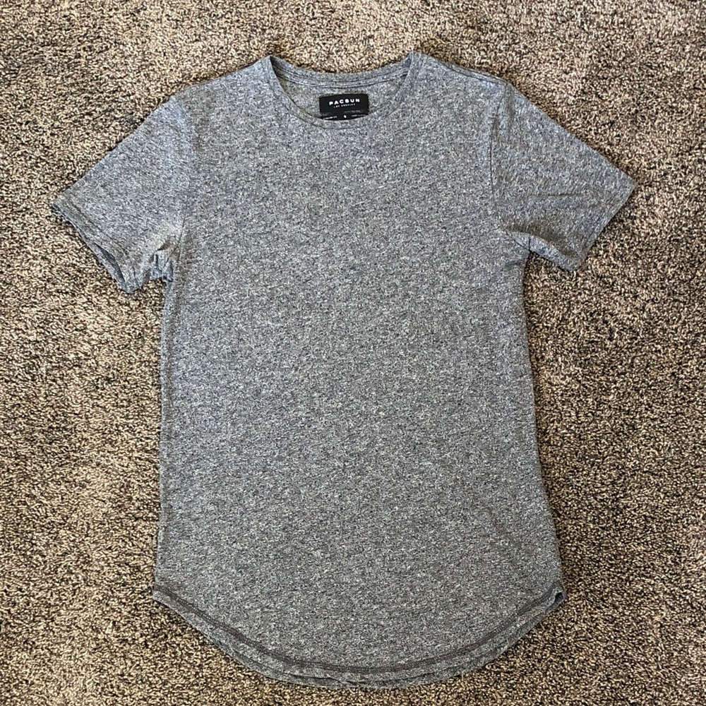 PacSun Heather Gray Short Sleeve Tee